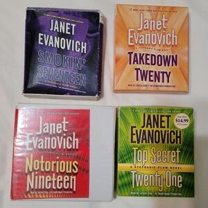 Janet Evanovich Unabridged CD Audiobook Collection, GUC
